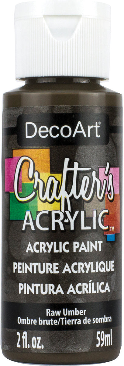 Crafter's Acrylic All-Purpose Paint 2oz Raw Umber