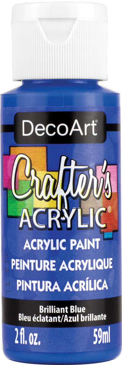 Crafter's Acrylic All-Purpose Paint 2oz Brilliant Blue