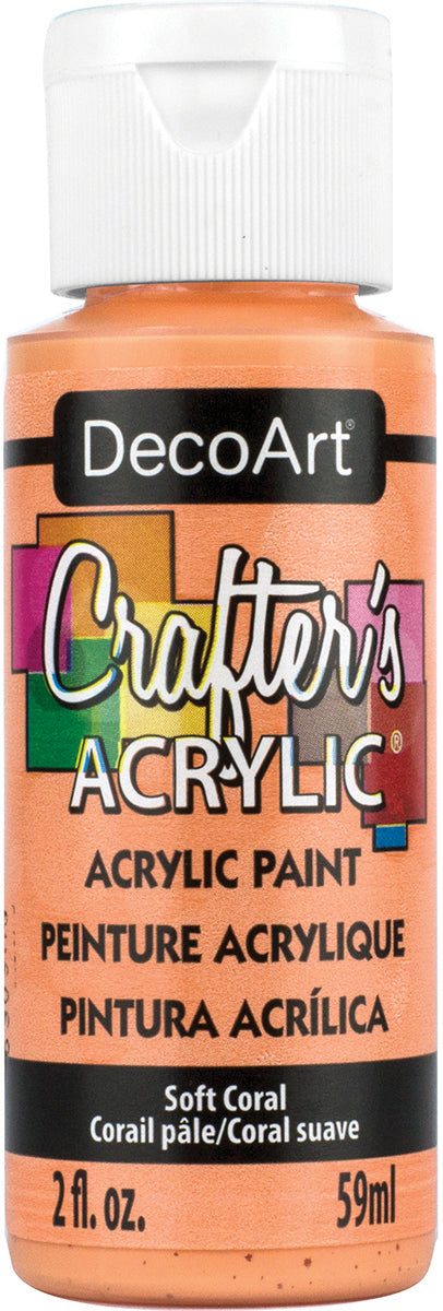 Crafter's Acrylic All-Purpose Paint 2oz Soft Coral