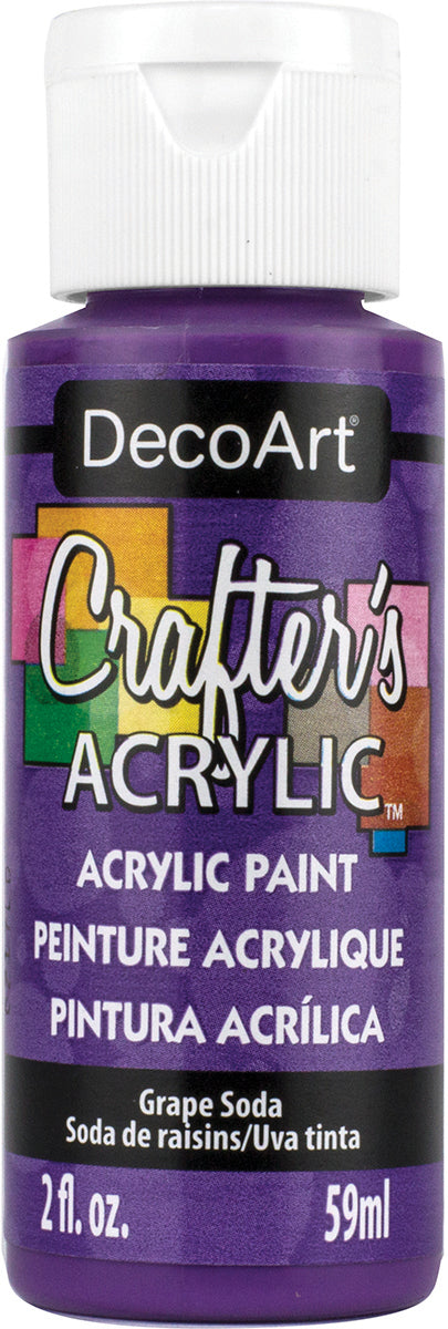 Crafter's Acrylic All-Purpose Paint 2oz Grape Soda