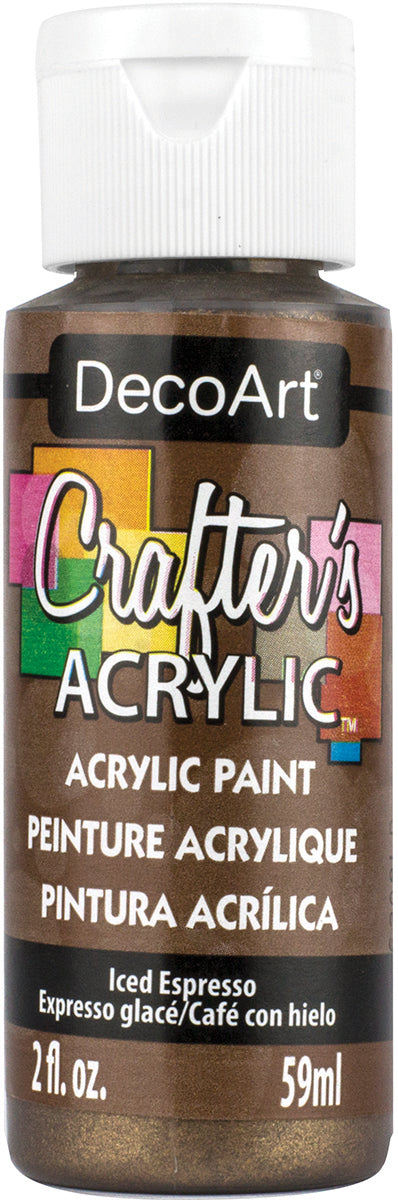 Crafter's Acrylic All-Purpose Paint 2oz Iced Espresso