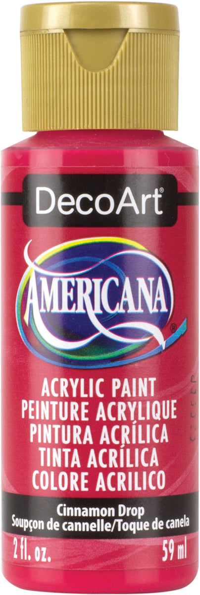 Americana Acrylic Paint 2oz Cinnamon Drop - Opaque