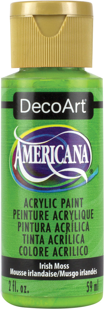 Americana Acrylic Paint 2oz Irish Moss - Opaque