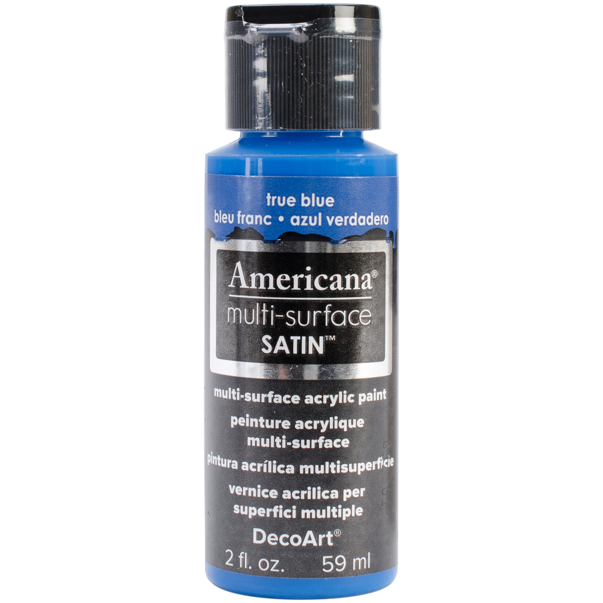 Americana Multi-Surface Satin Acrylic Paint 2oz True Blue
