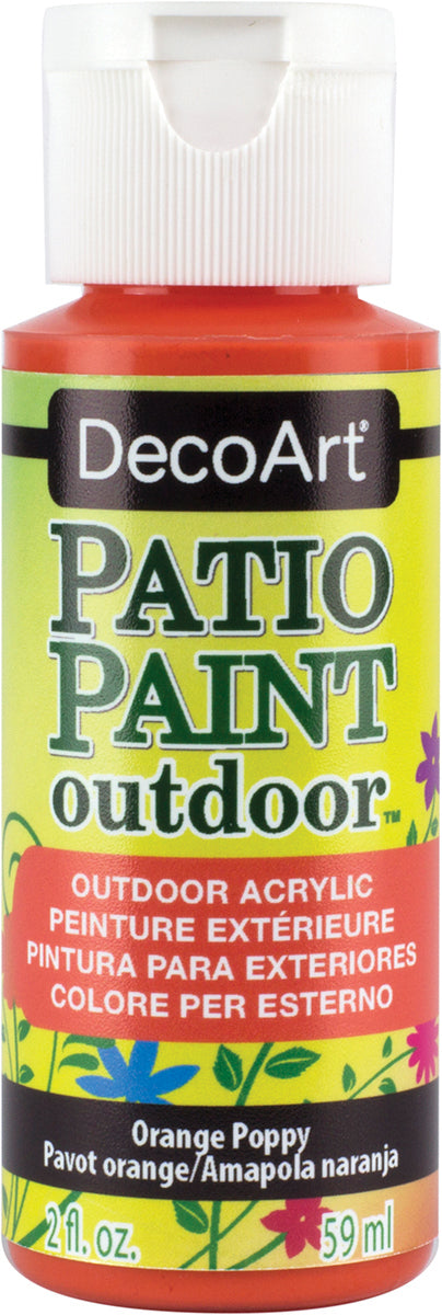 Patio Paint 2oz Orange Poppy