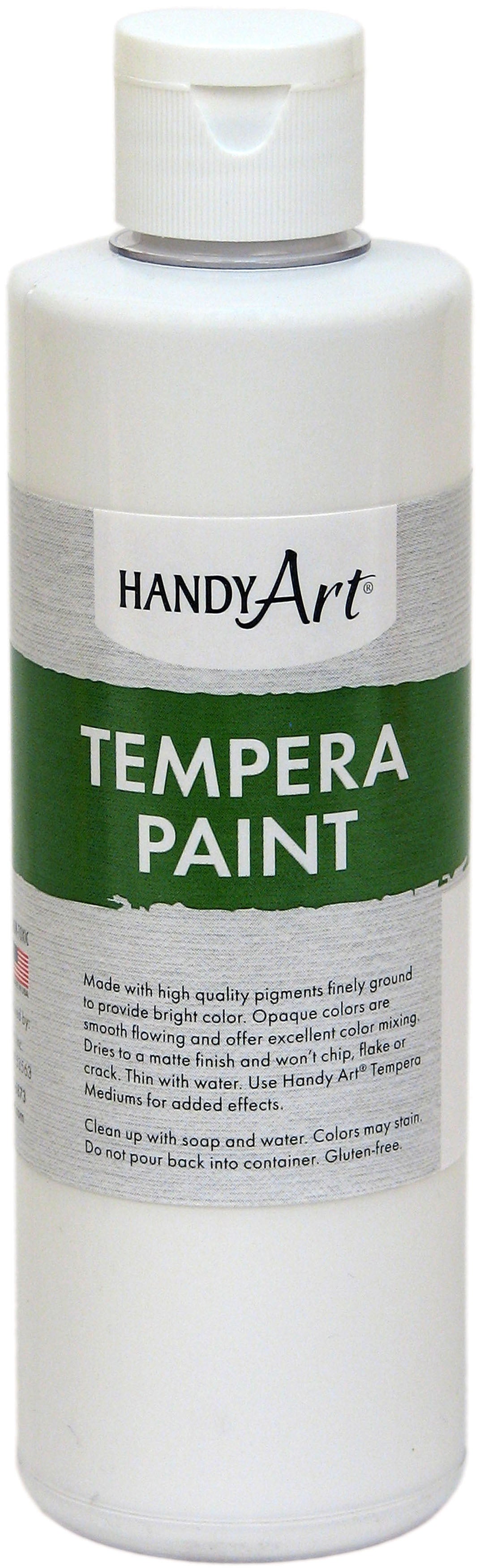 Handy Art Tempera Paint 8oz White