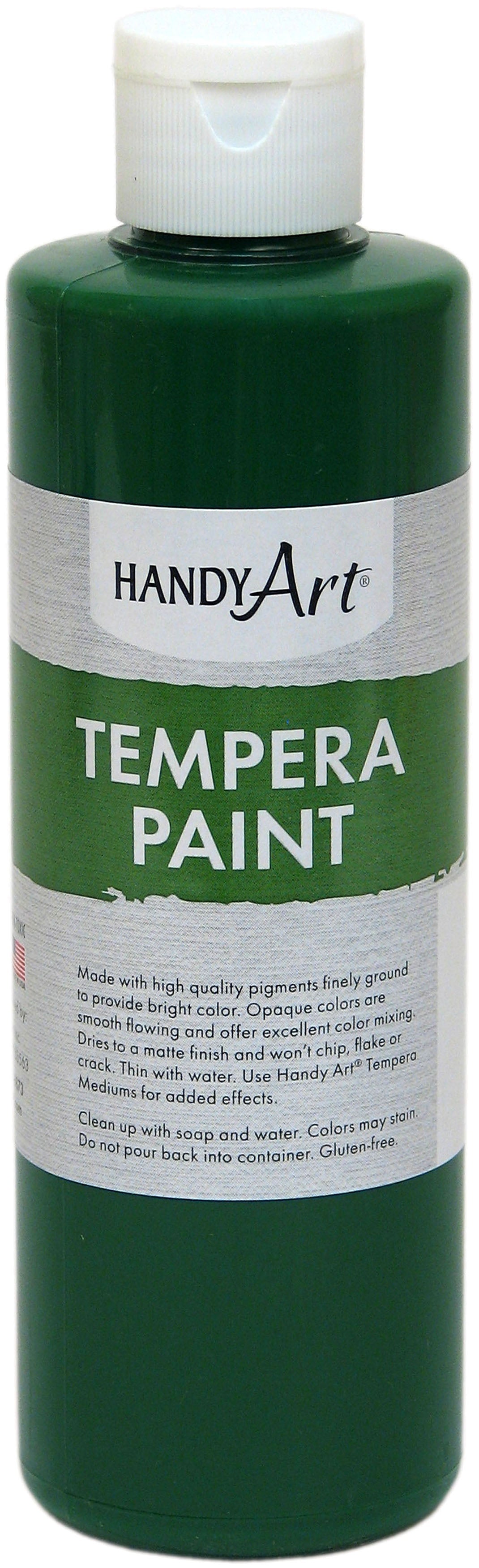 Handy Art Tempera Paint 8oz Green