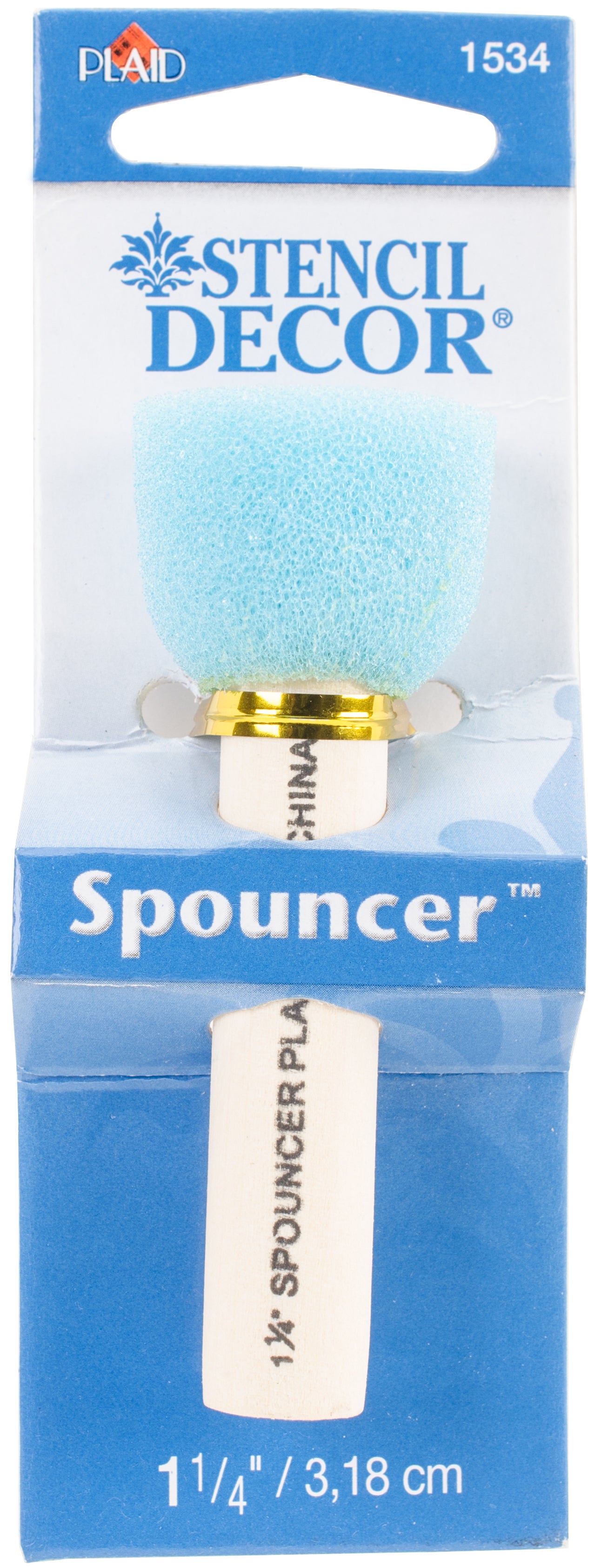 Spouncer Sponge Stencil Brush 1-1/4"