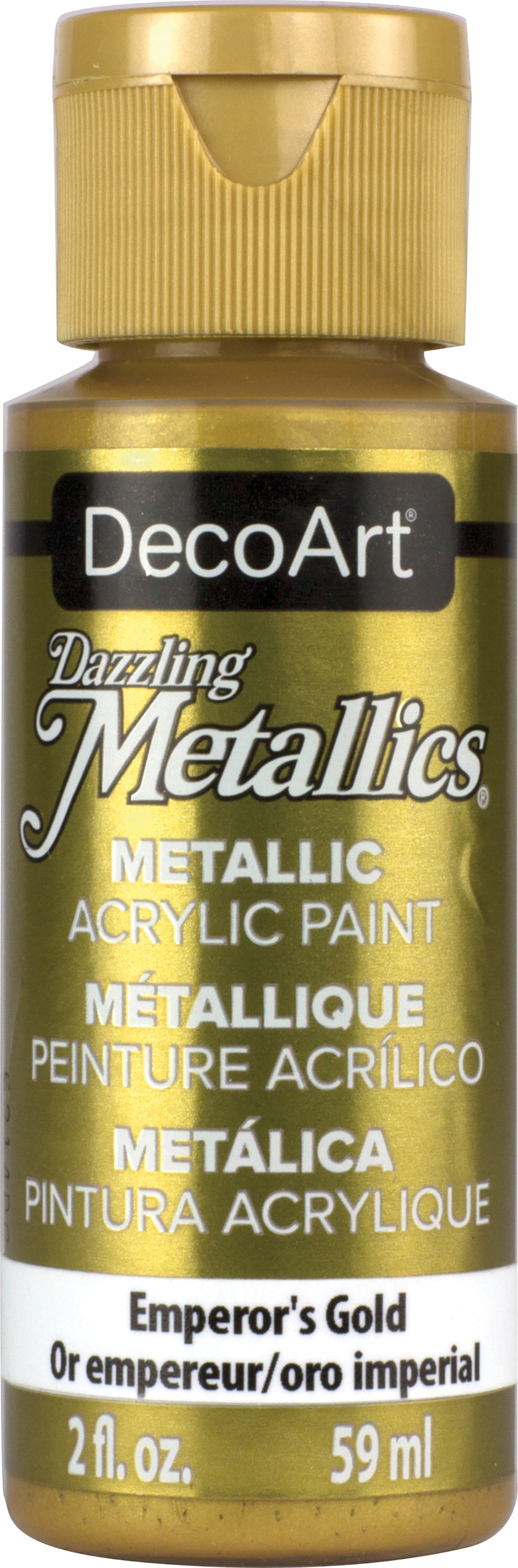 Dazzling Metallics Acrylic Paint 2oz Emperor's Gold