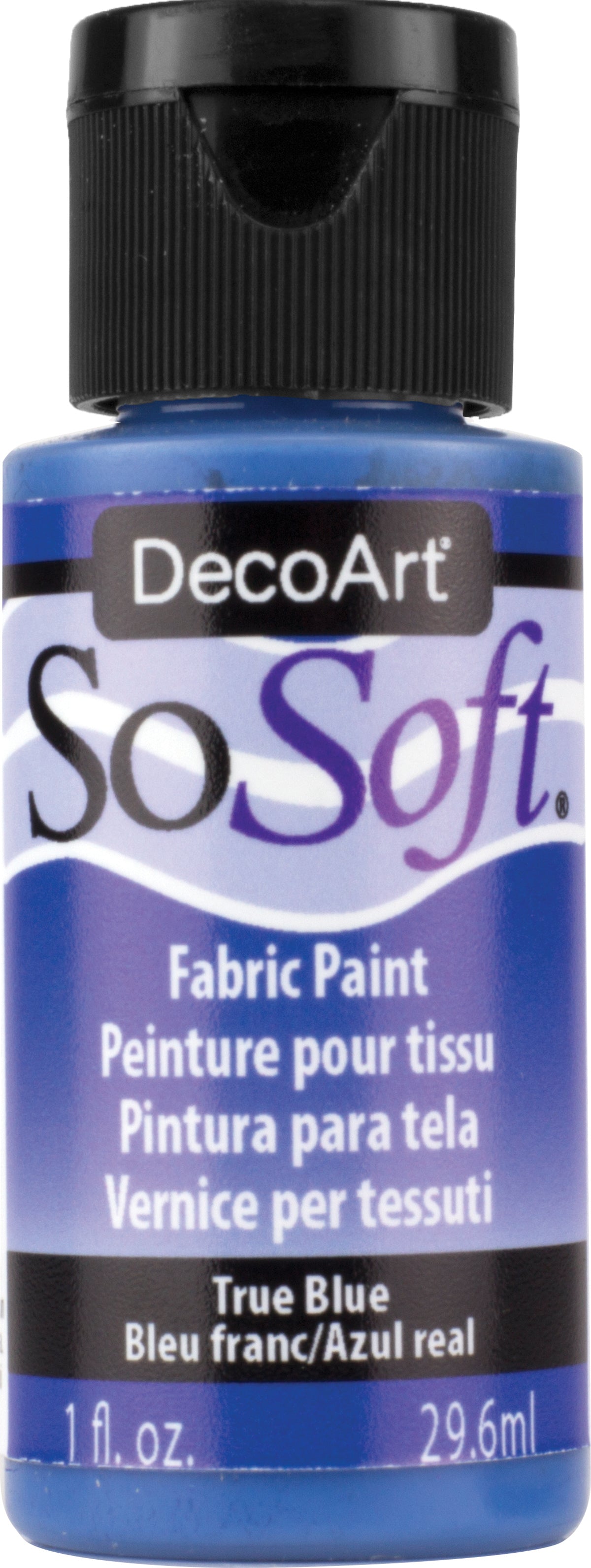 SoSoft Fabric Acrylic Paint 1oz True Blue