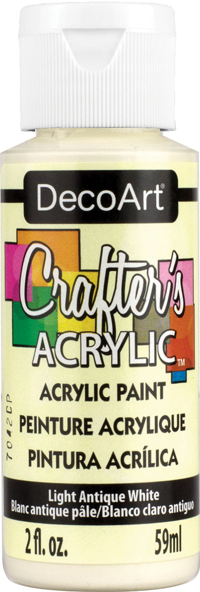 Crafter's Acrylic All-Purpose Paint 2oz Light Antique White