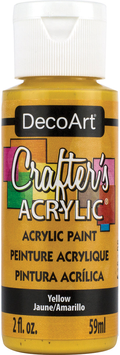 Crafter's Acrylic All-Purpose Paint 2oz Yellow