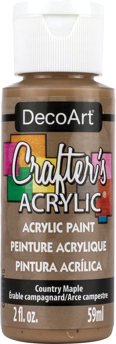 Crafter's Acrylic All-Purpose Paint 2oz Country Maple