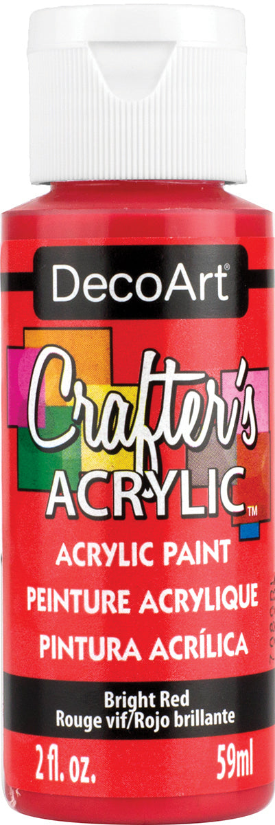 Crafter's Acrylic All-Purpose Paint 2oz Bright Red