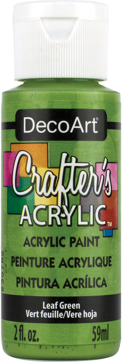 Crafter's Acrylic All-Purpose Paint 2oz Leaf Green