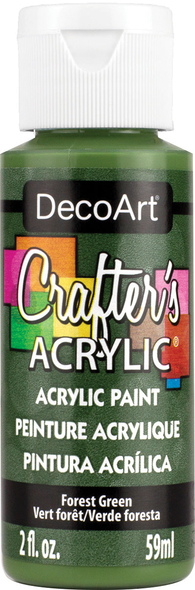 Crafter's Acrylic All-Purpose Paint 2oz Forest Green