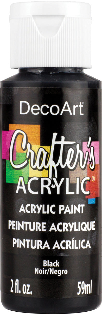 Crafter's Acrylic All-Purpose Paint 2oz Black