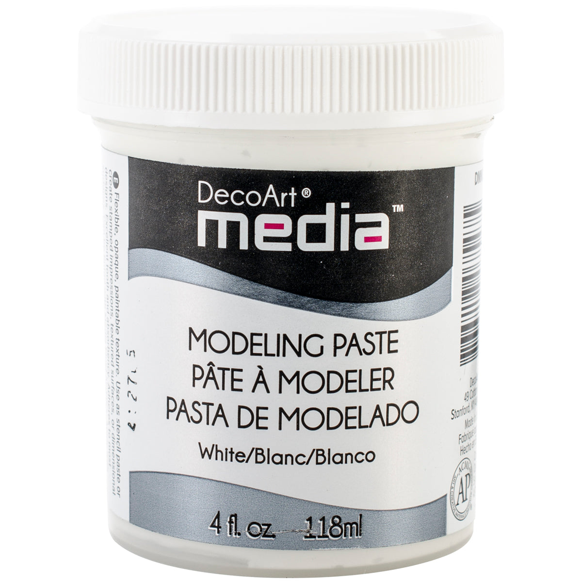 Media Modeling Paste 4oz White