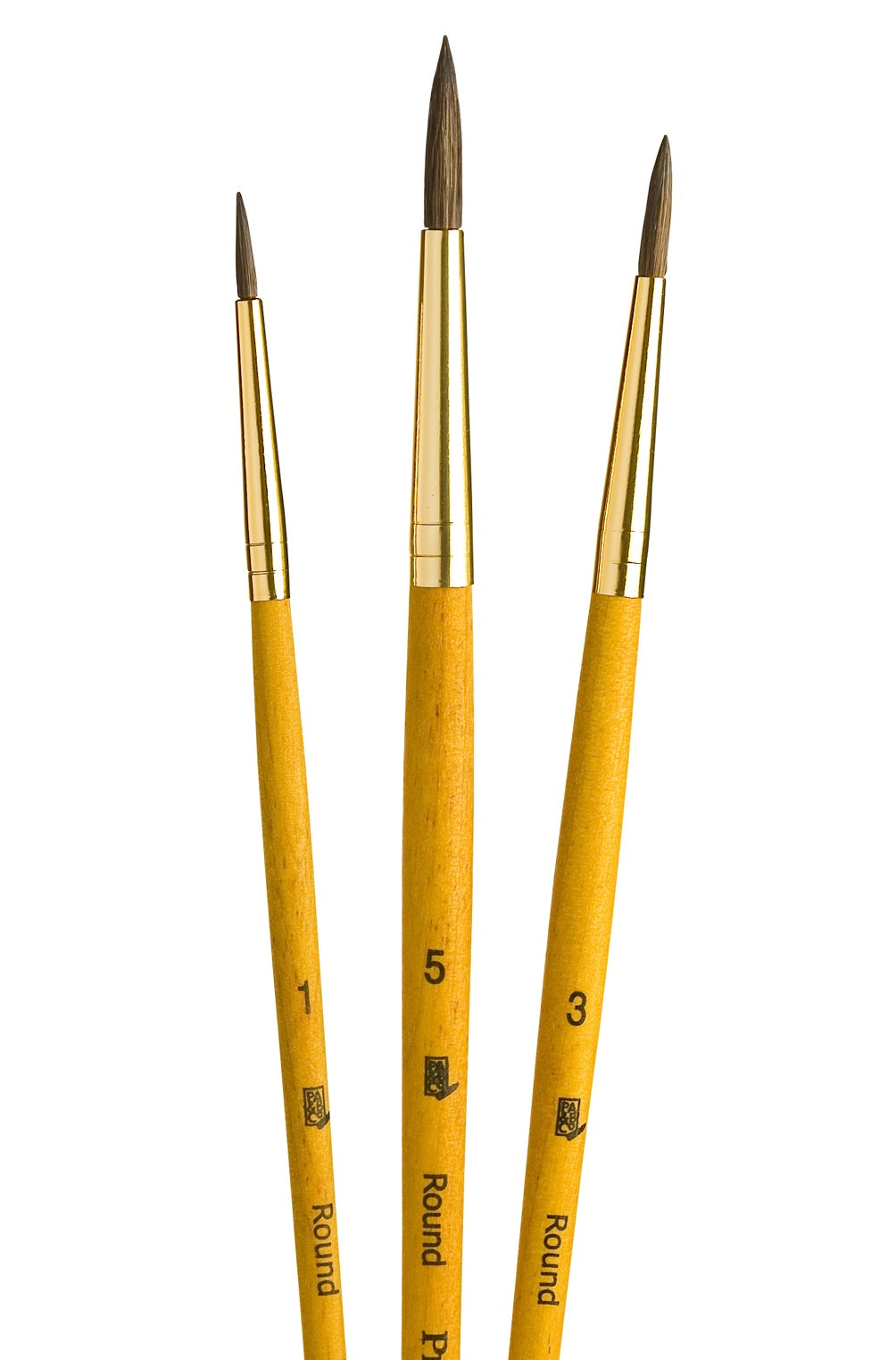 Natural Camel Real Value Brush Set-3/Pkg