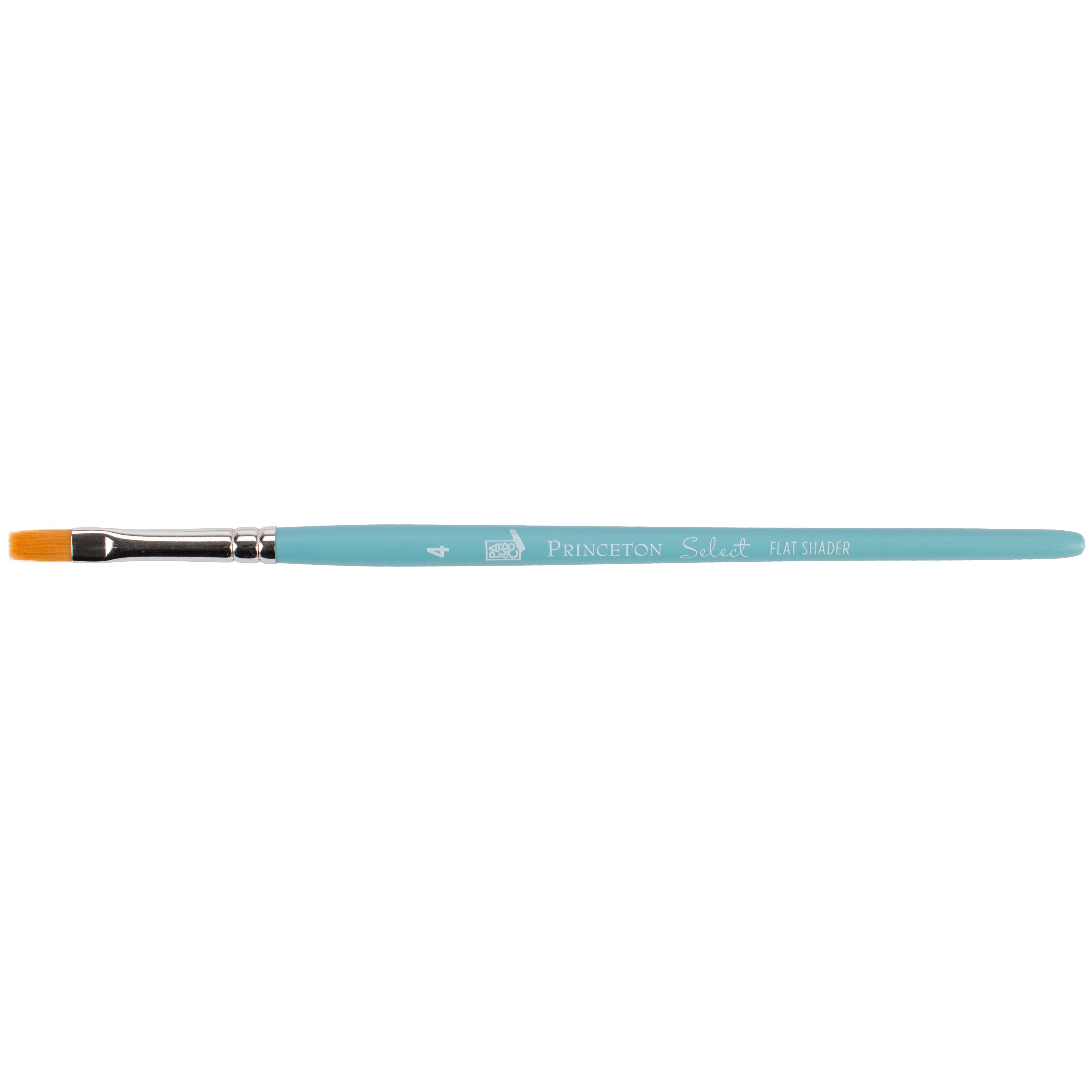 Select Synthetic Brush Flat Shader Size 4