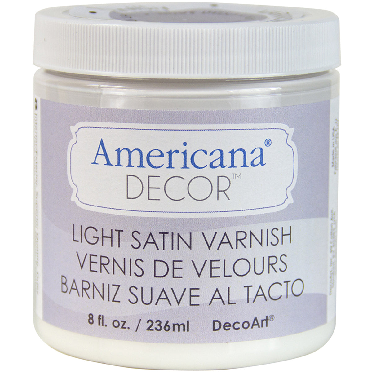 Americana Decor Varnish 8oz Light Satin
