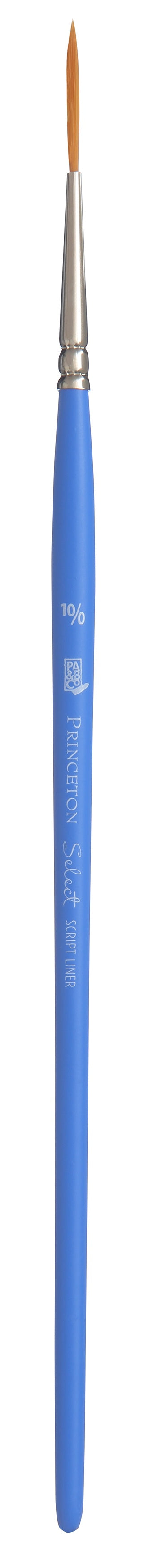 Princeton Select Synthetic Brush-Short Handle Script Liner Size 10/0