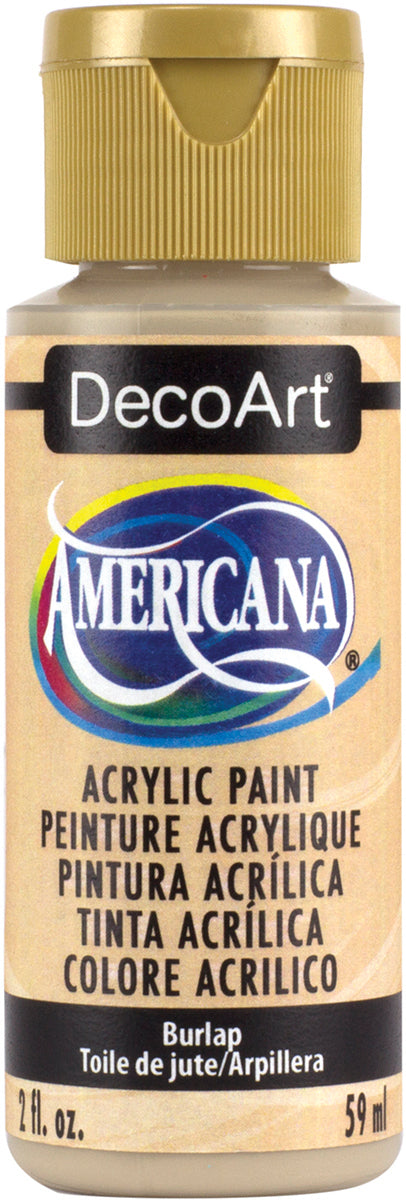 Americana Acrylic Paint 2oz Burlap - Opaque