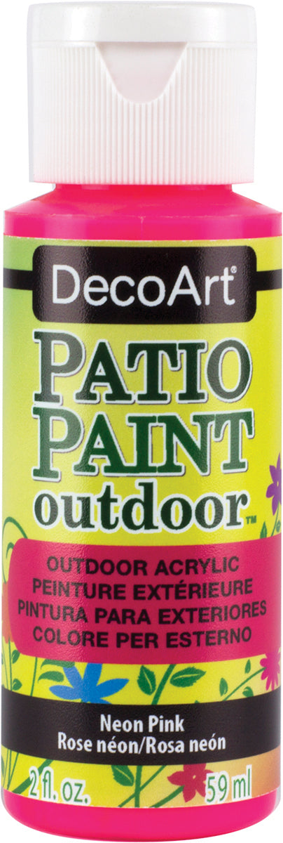 Patio Paint 2oz Neon Pink