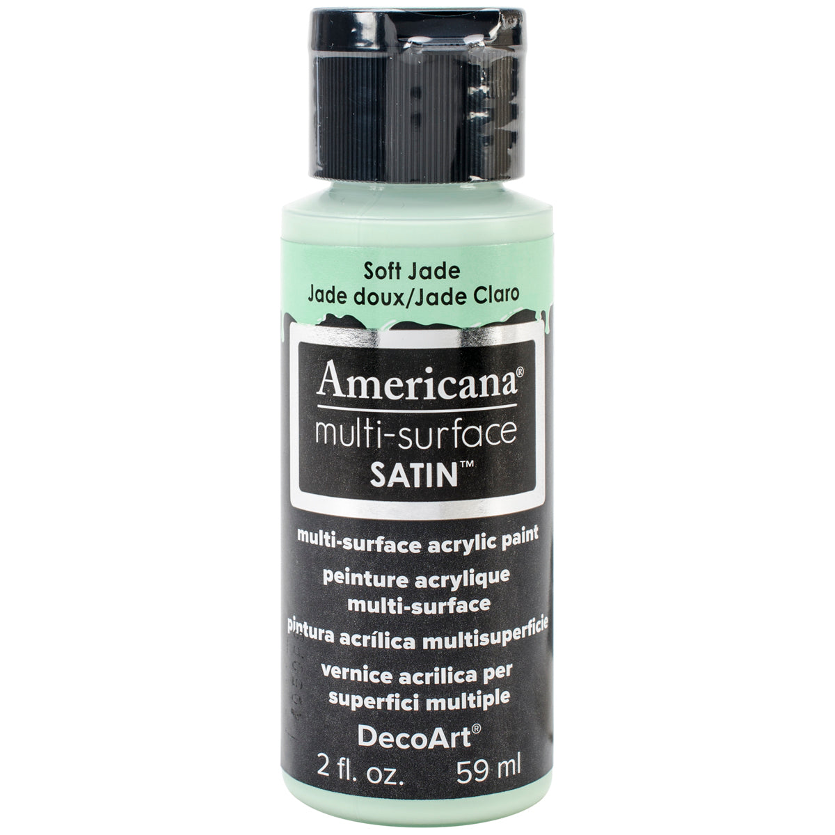 Americana Multi-Surface Satin Acrylic Paint 2oz Soft Jade