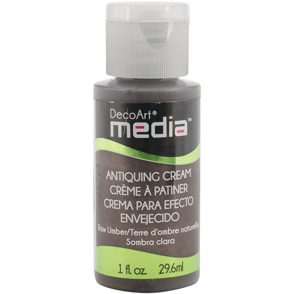 Media Antiquing Cream 1oz Raw Umber