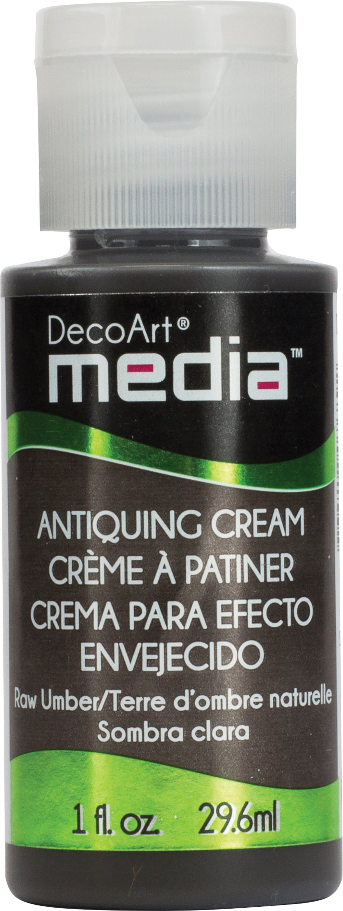 Media Antiquing Cream 1oz Raw Umber