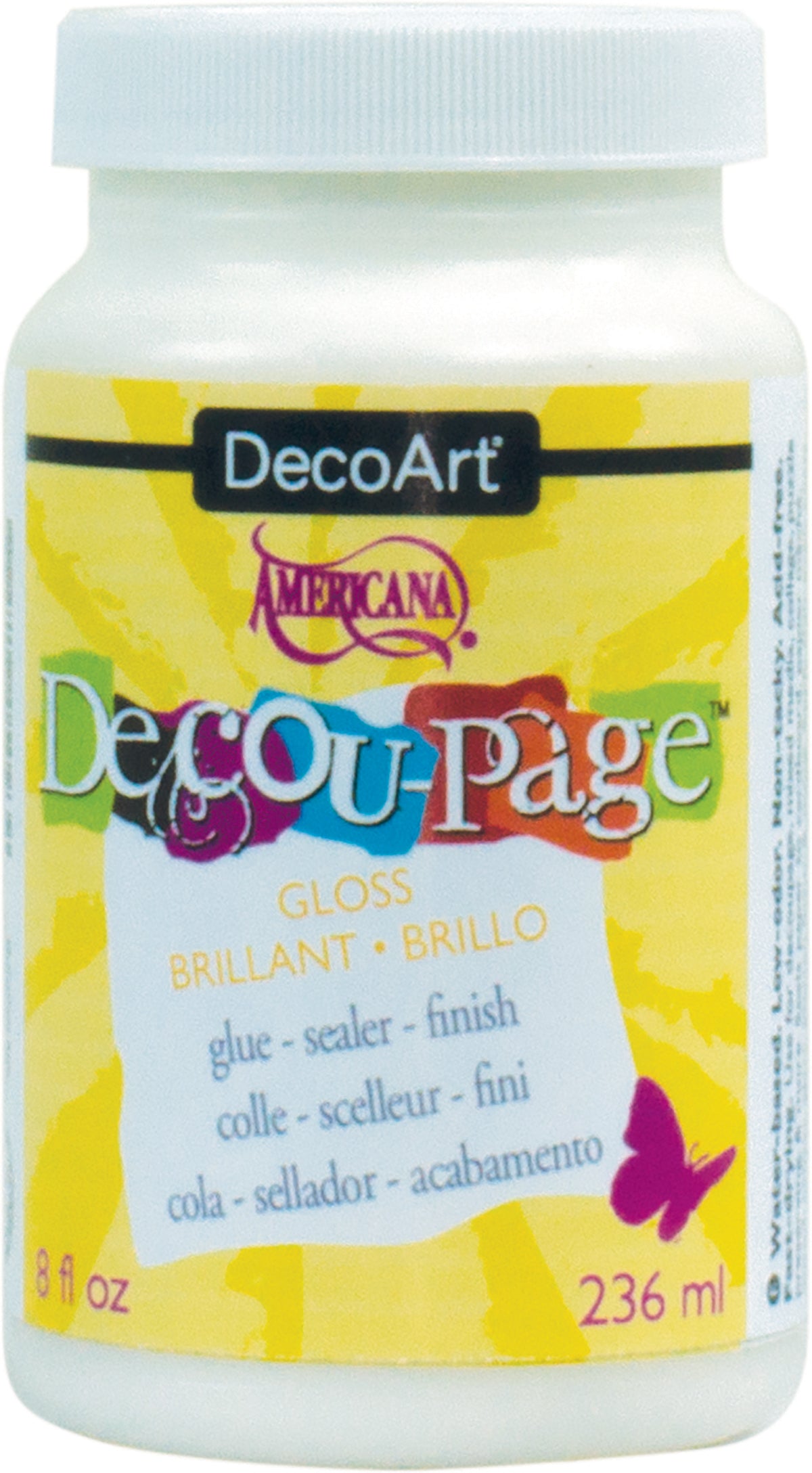 Americana Decou-Page Glue  8oz Gloss