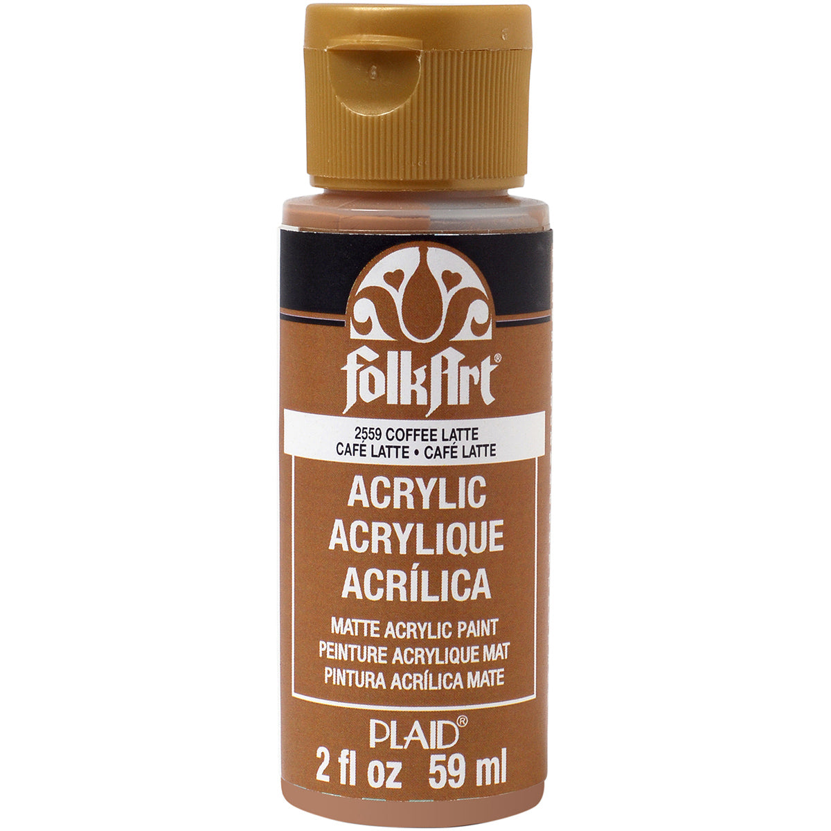 FolkArt Acrylic Paint 2oz Coffee Latte