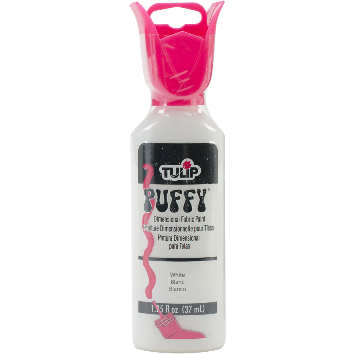 Tulip Dimensional Fabric Paint 1.25oz Puffy - White