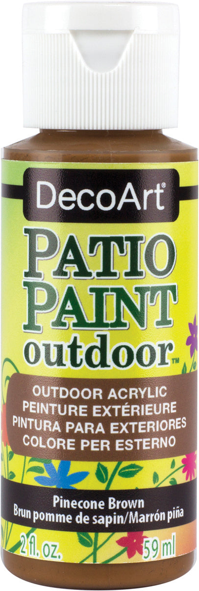 Patio Paint 2oz Pinecone Brown