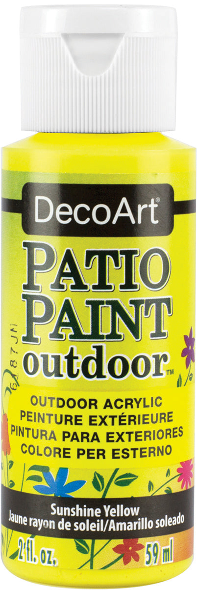 Patio Paint 2oz Sunshine Yellow