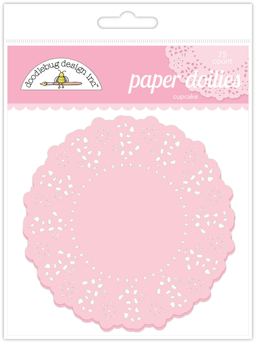 Doodlebug Doilies 4.5" 75/Pkg Cupcake
