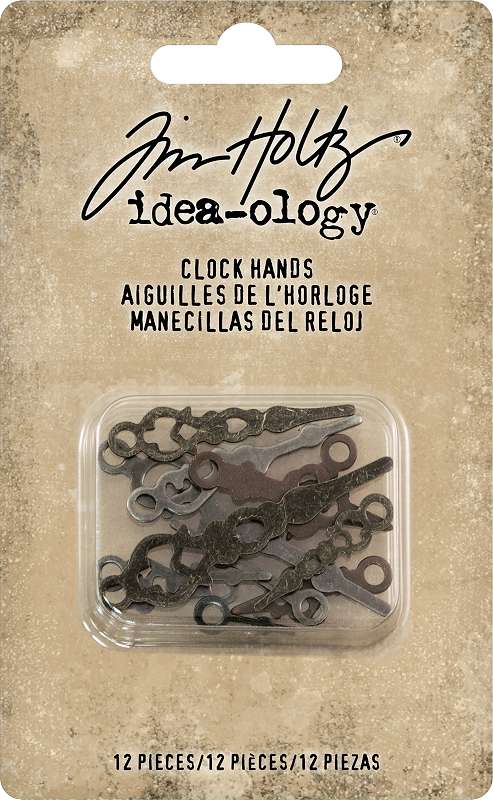 Idea-Ology Metal Clock Hands 12/Pkg Assorted Sizes