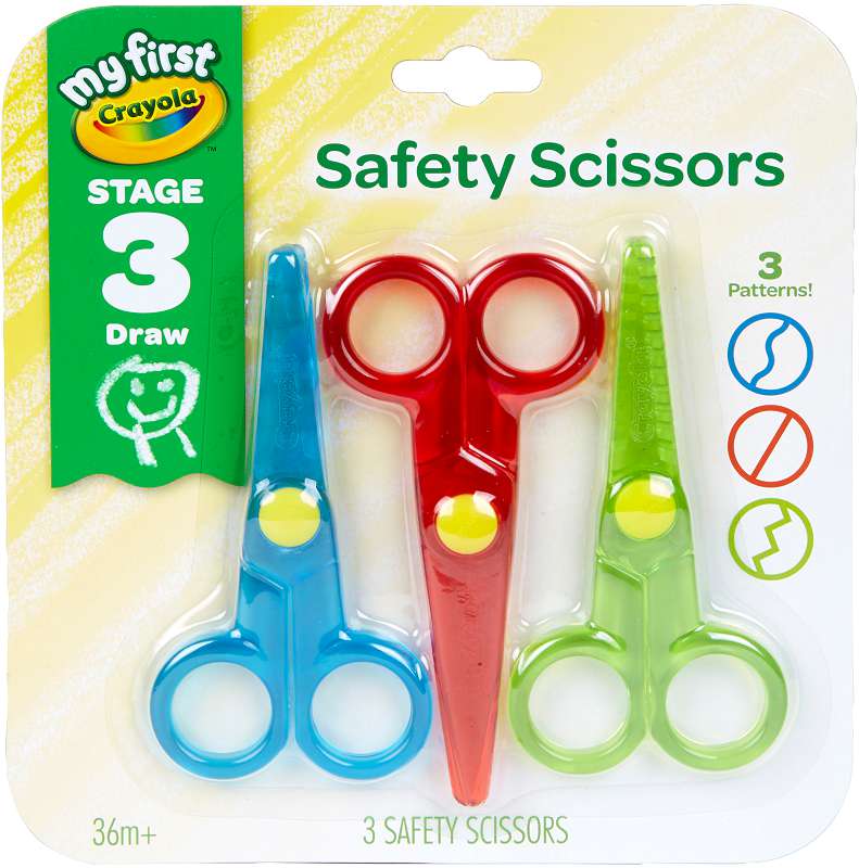 Crayola My First Safety Scissors 3/Pkg