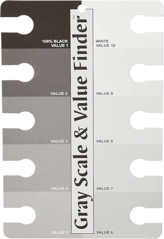 Gray Scale & Value Finder 4"X6"