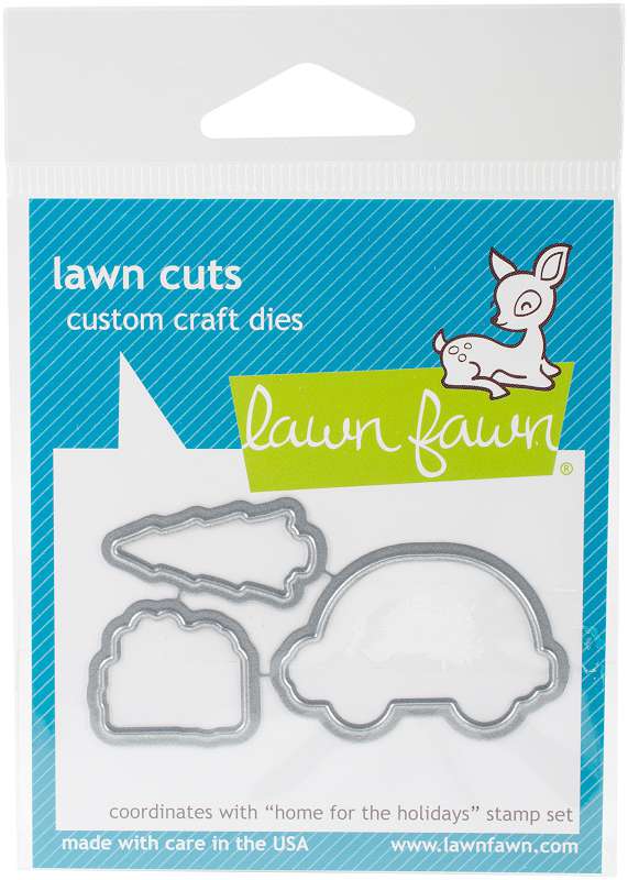 Lawn Cuts Custom Craft Die Home For The Holidays