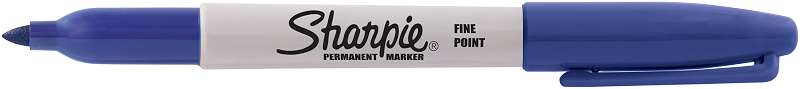 Sharpie Fine Point Permanent Marker Open Stock Intergalactic Indigo
