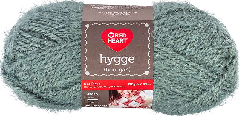 Red Heart Hygge Yarn Aloe