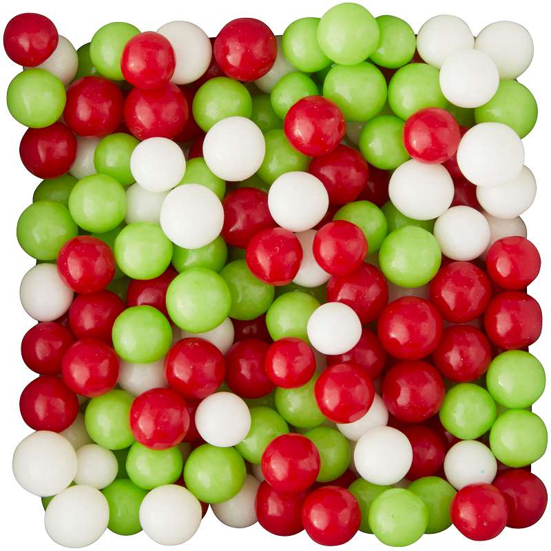 Gingerbread Decorations Mini Jawbreakers 1.5oz Christmas