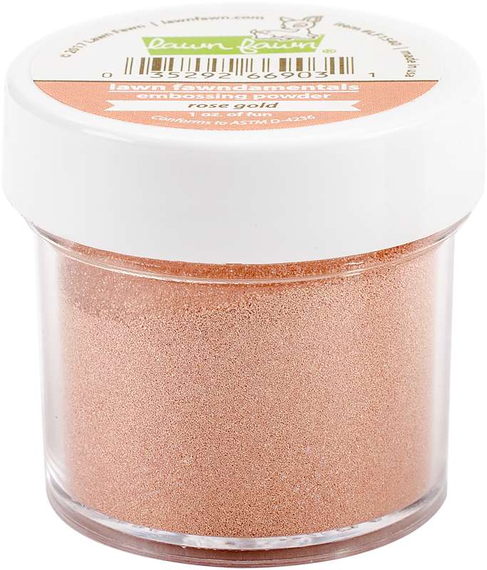 Lawn Fawn Embossing Powder Rose Gold