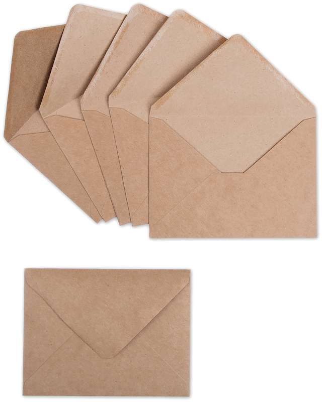 Sizzix Paper Envelopes A2 6/Pkg Kraft