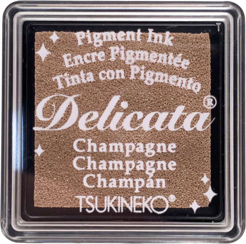 Delicata Small Pigment Ink Pad Champagne
