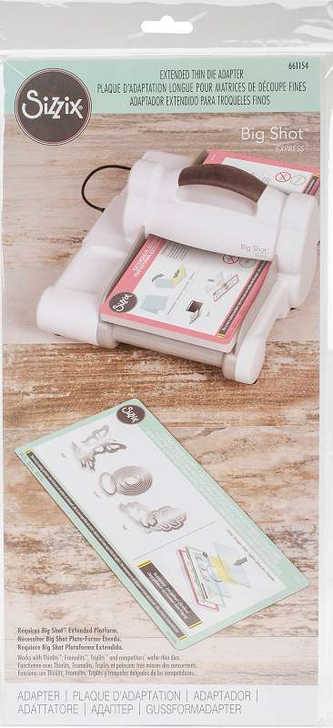 Sizzix Big Shot Express Accessory-Extended Thin Die Adaptor 