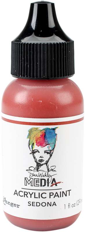 Dina Wakley Media Acrylic Paint 1oz Sedona
