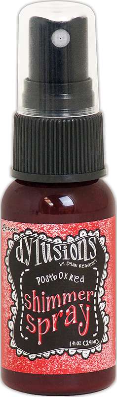 Dylusions Shimmer Sprays 1oz Postbox Red